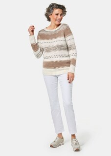 Pull à rayures jacquard thumbnail 2