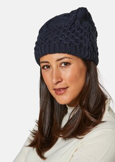 Bonnet avec motif torsadé thumbnail 1