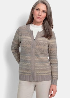 Cardigan chaud avec fermeture éclair thumbnail 1