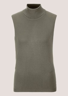 Sleeveless turtleneck jumper thumbnail 6