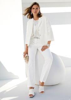 Kurzblazer mit Zierstich thumbnail 7