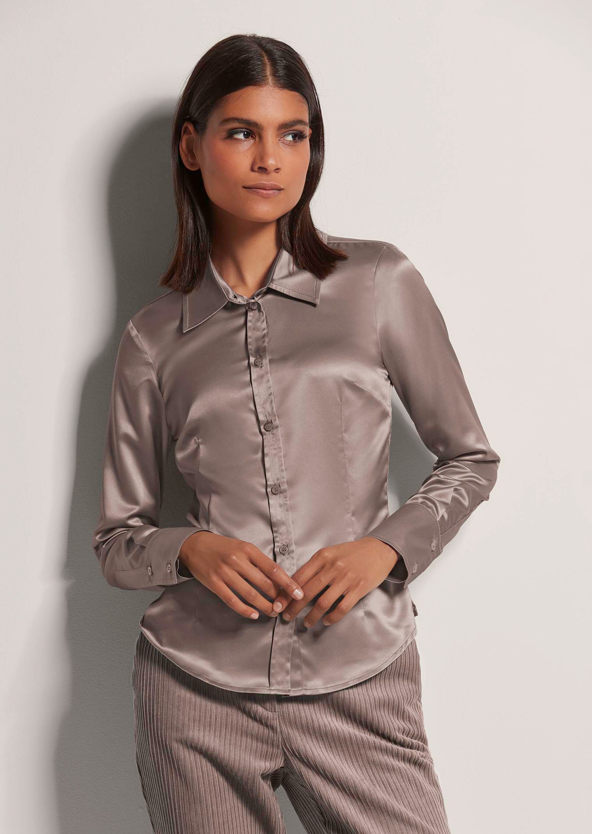 Blouse mauve main image 1