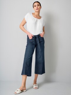 Jeans mit Bindegürtel thumbnail 3
