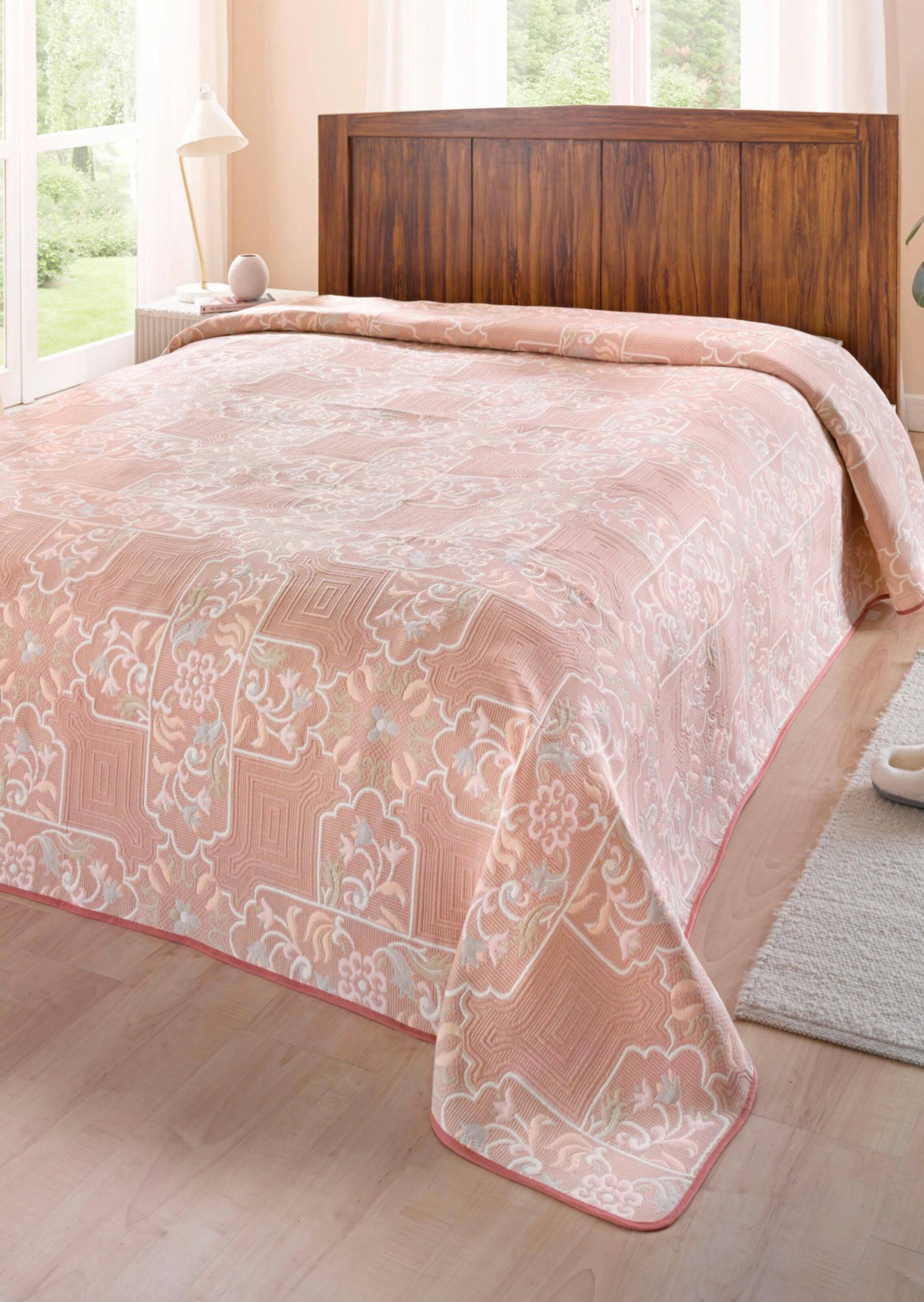 Plaid - rosé - Gr. 220 x 250 cm de Goldner Fashion