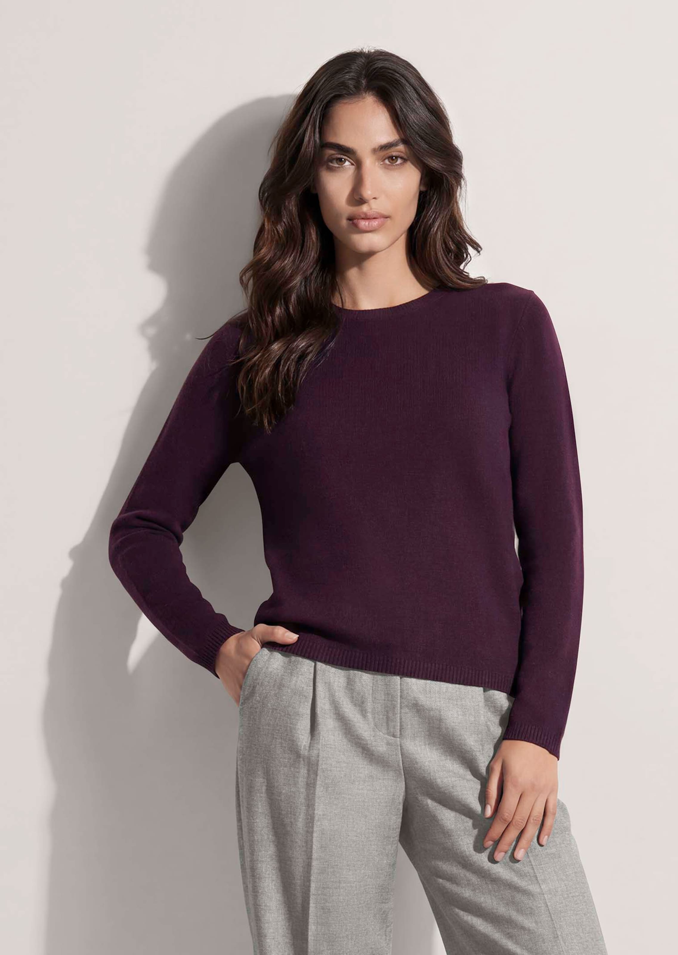 Pull à col rond en Good Cashmere
