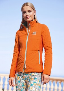 Lightly padded outdoor jacket with elasticated inserts thumbnail 7