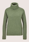 Schimmernder Rollkragen-Pullover mit Raglanärmeln thumbnail 6