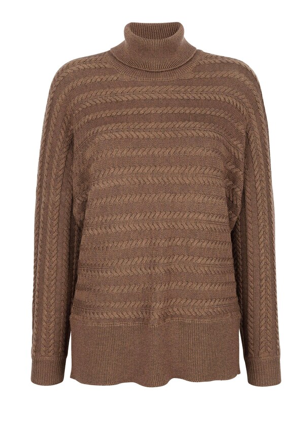 Pullover mit Fledermausärmeln 4