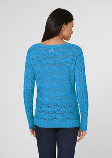 Strickpullover mit Zopfmuster thumbnail 3