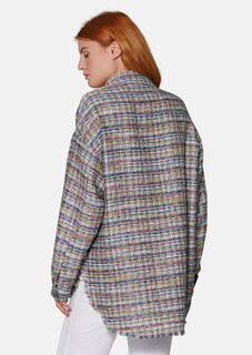 Bunte Jacke mit Fransen thumbnail 3