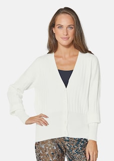 Short cardigan with V-neck thumbnail 1