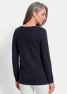 Fijn gebreide tricot pullover met boothals thumbnail 3