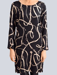 Bluse mit modischem Kettendruck thumbnail 2