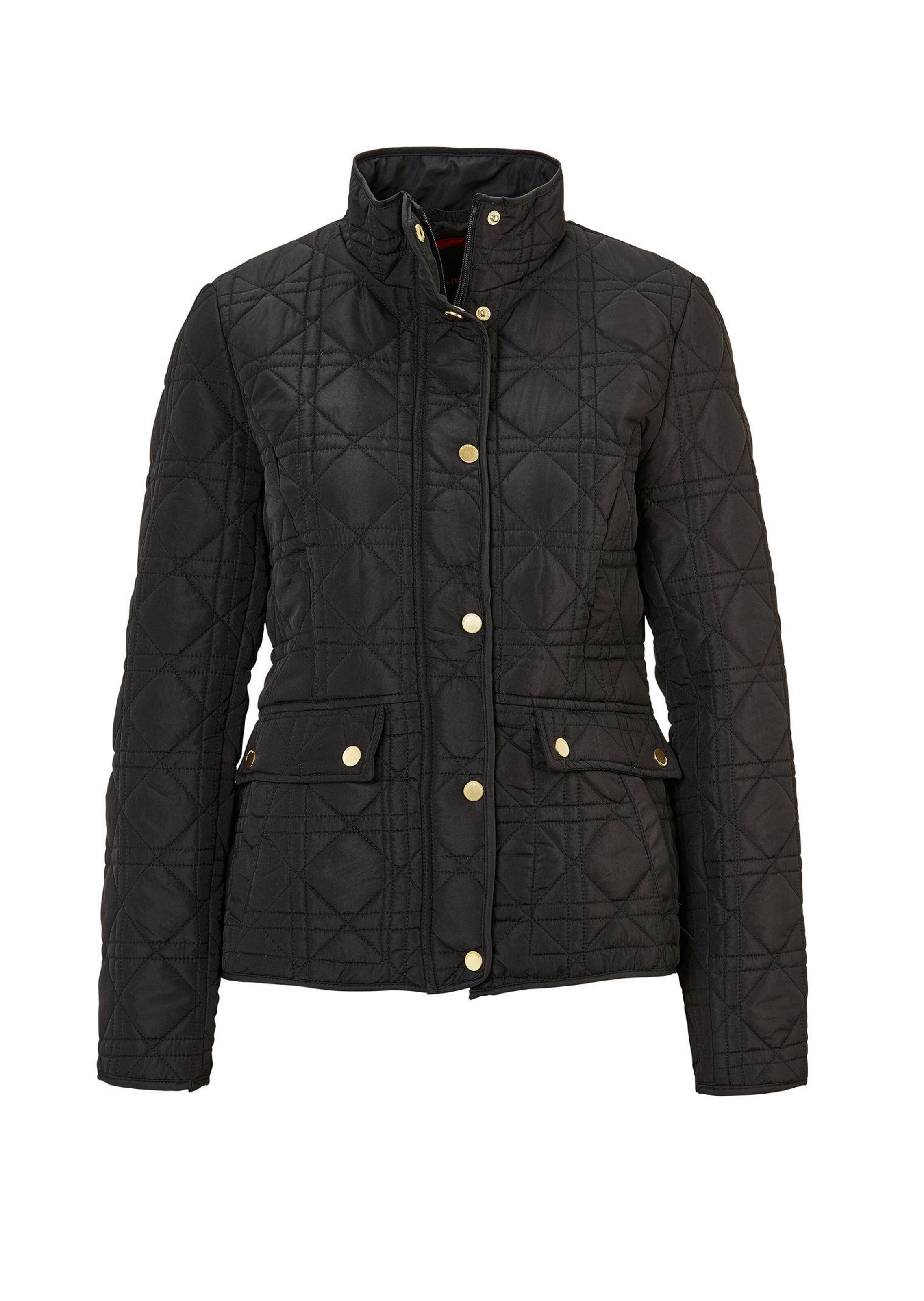 Steppjacke mit zweierlei Steppmuster