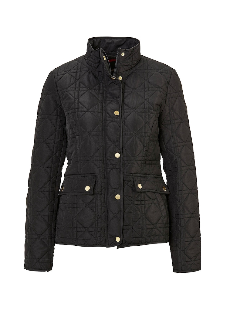 Steppjacke mit zweierlei Steppmuster