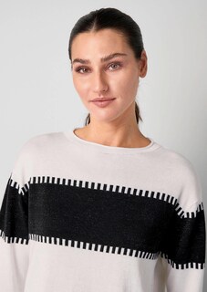 Pullover mit Streifendetail thumbnail 5