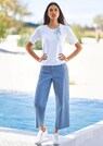 Culotte-Jeans in modischer 7/8-Länge thumbnail 2