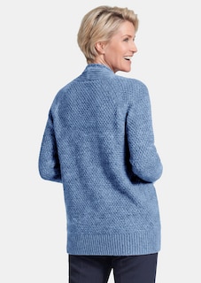 Zeitlose Strickjacke in Grobstrick thumbnail 3