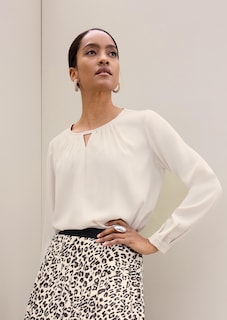 Legere Bluse mit Cut-out thumbnail 7