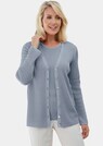 Pflegeleichte Strickjacke in hochwertiger Rippenstruktur thumbnail 1