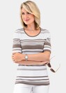 Hochwertiger Pullover mit aufwendigem Ringel thumbnail 1