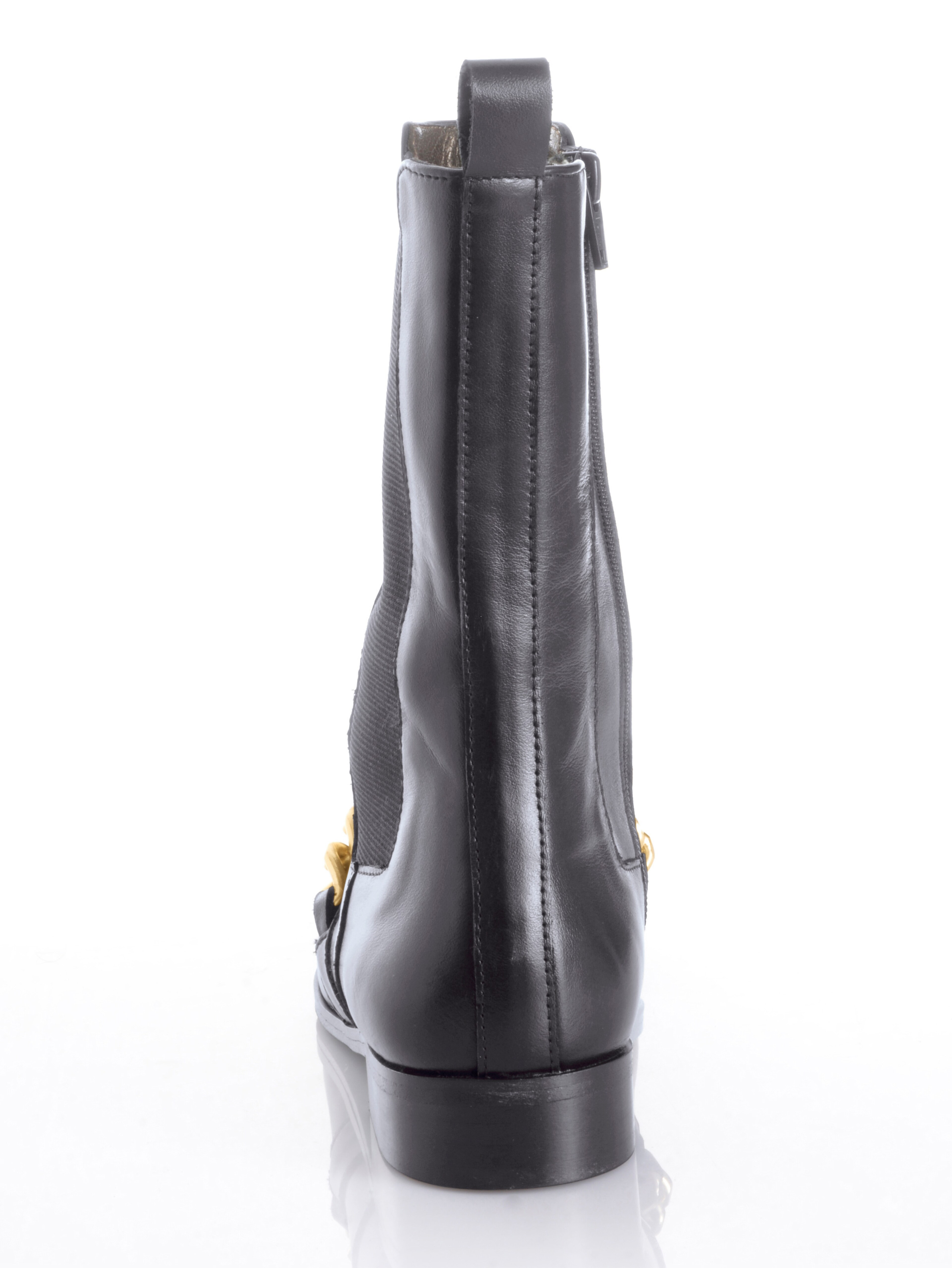 Stiefelette mit leichter Carree-Spitze