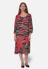 Bedrucktes Kleid in H-Linie thumbnail 2
