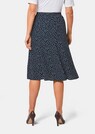 Leichter Midi-Rock mit Rundumgummizug thumbnail 2