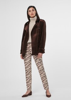 Samtjacke im Trenchcoat-Stil thumbnail 2