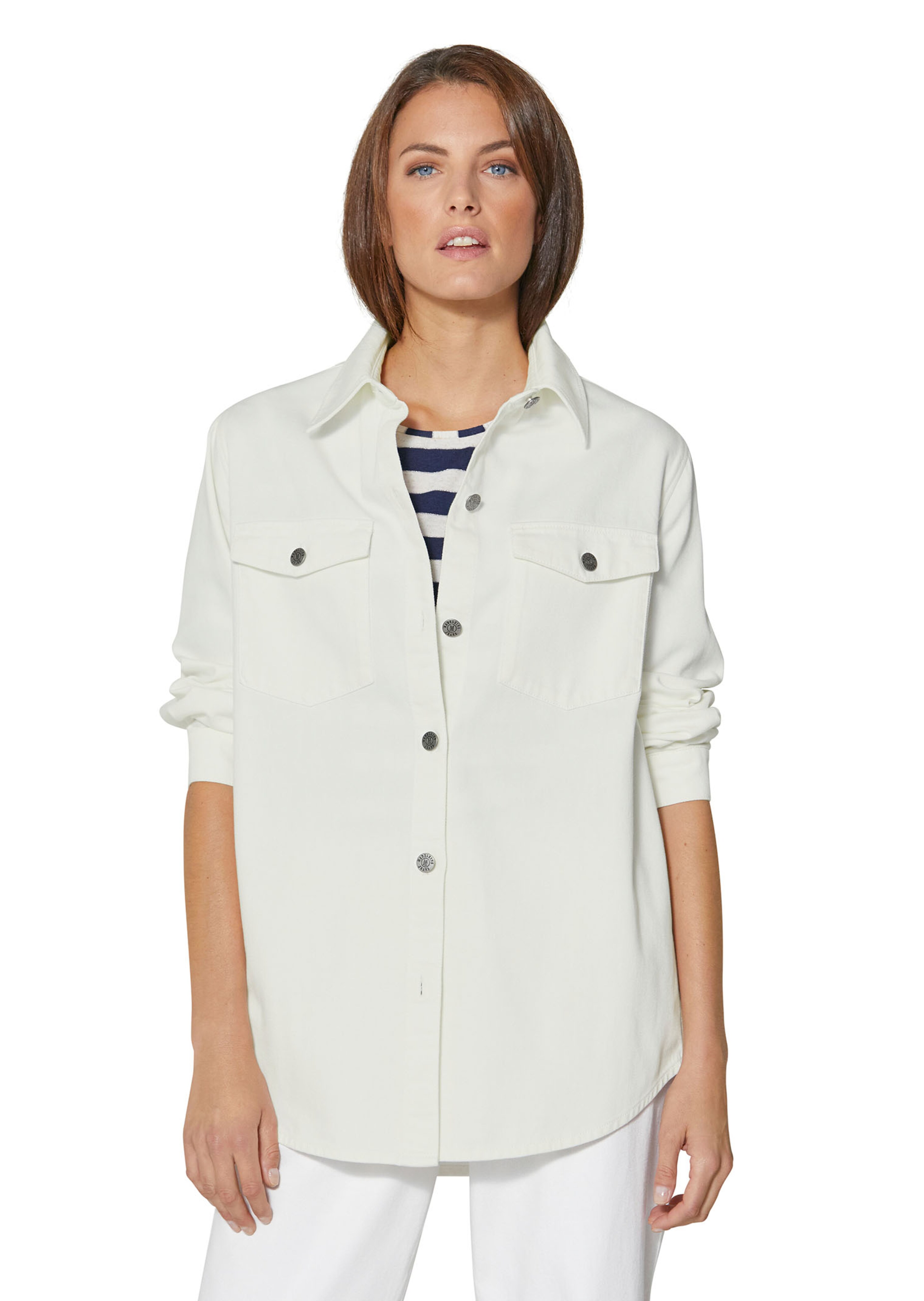 Cotton shacket