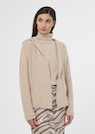 Strickjacke mit Kapuze in Bouclé-Optik thumbnail 1