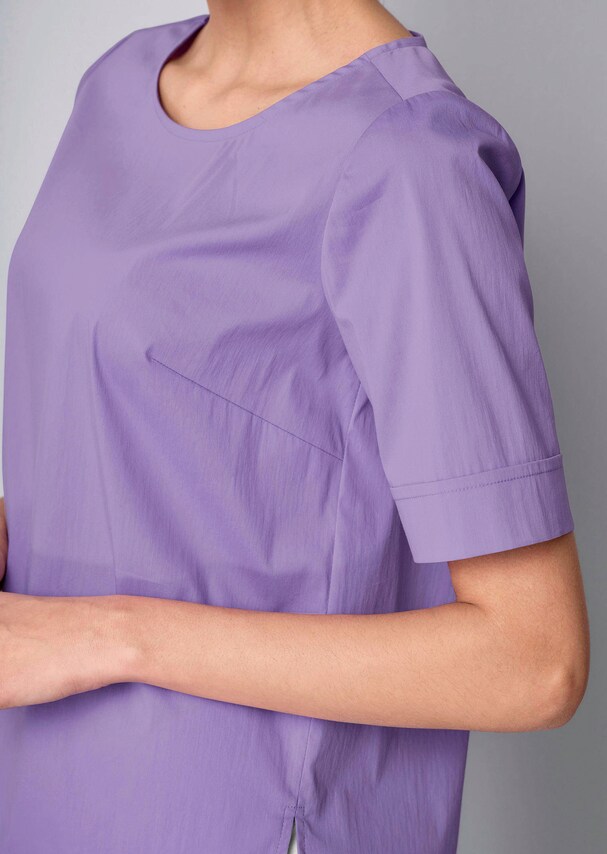 Bluse in sportlicher Popelinequalität 4