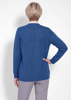 Tricot jasje met gevlochten kabelpatroon thumbnail 3