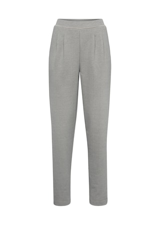 gris pierre Pantalon en jersey confortable