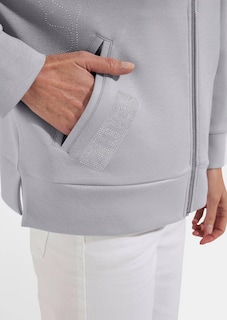Sweatjacke mit Glitzermotiven thumbnail 3