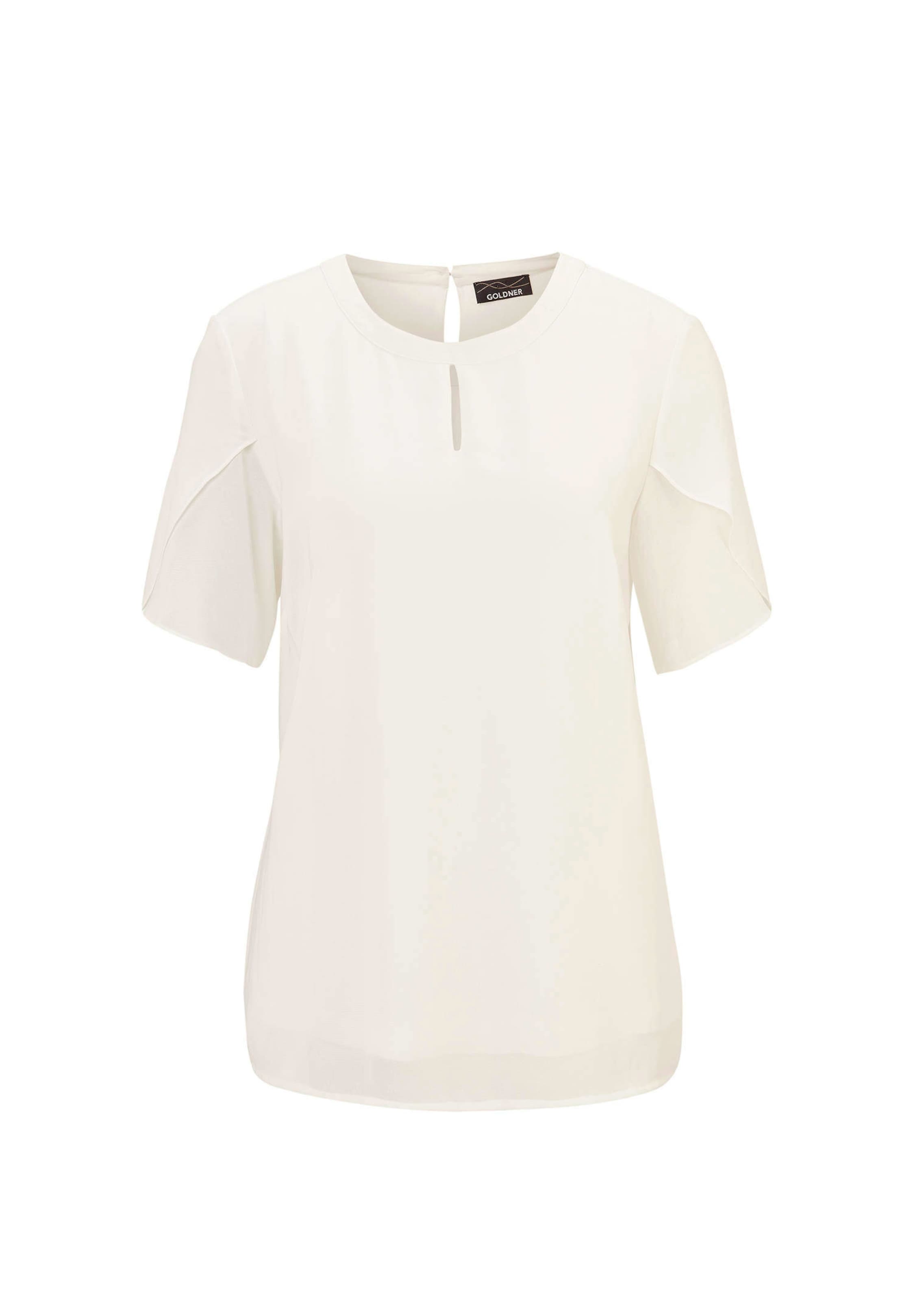 Bluse mit aufregender Ärmellösung