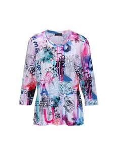 Gedessineerd shirt in krachtige kleuren thumbnail 6