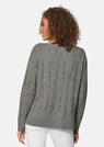 Legerer Zopfmusterpullover mit Pailletten thumbnail 3