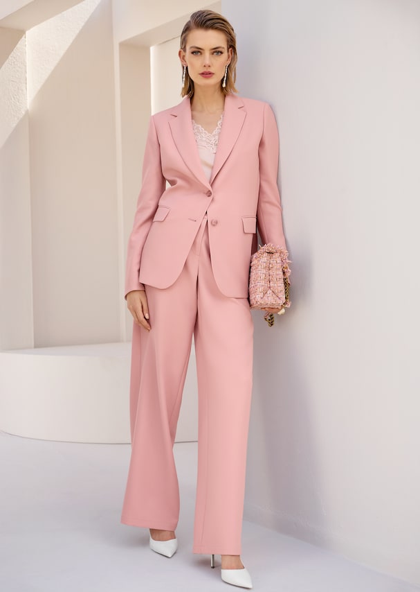 Einreihiger Blazer mit Stretchanteil 6