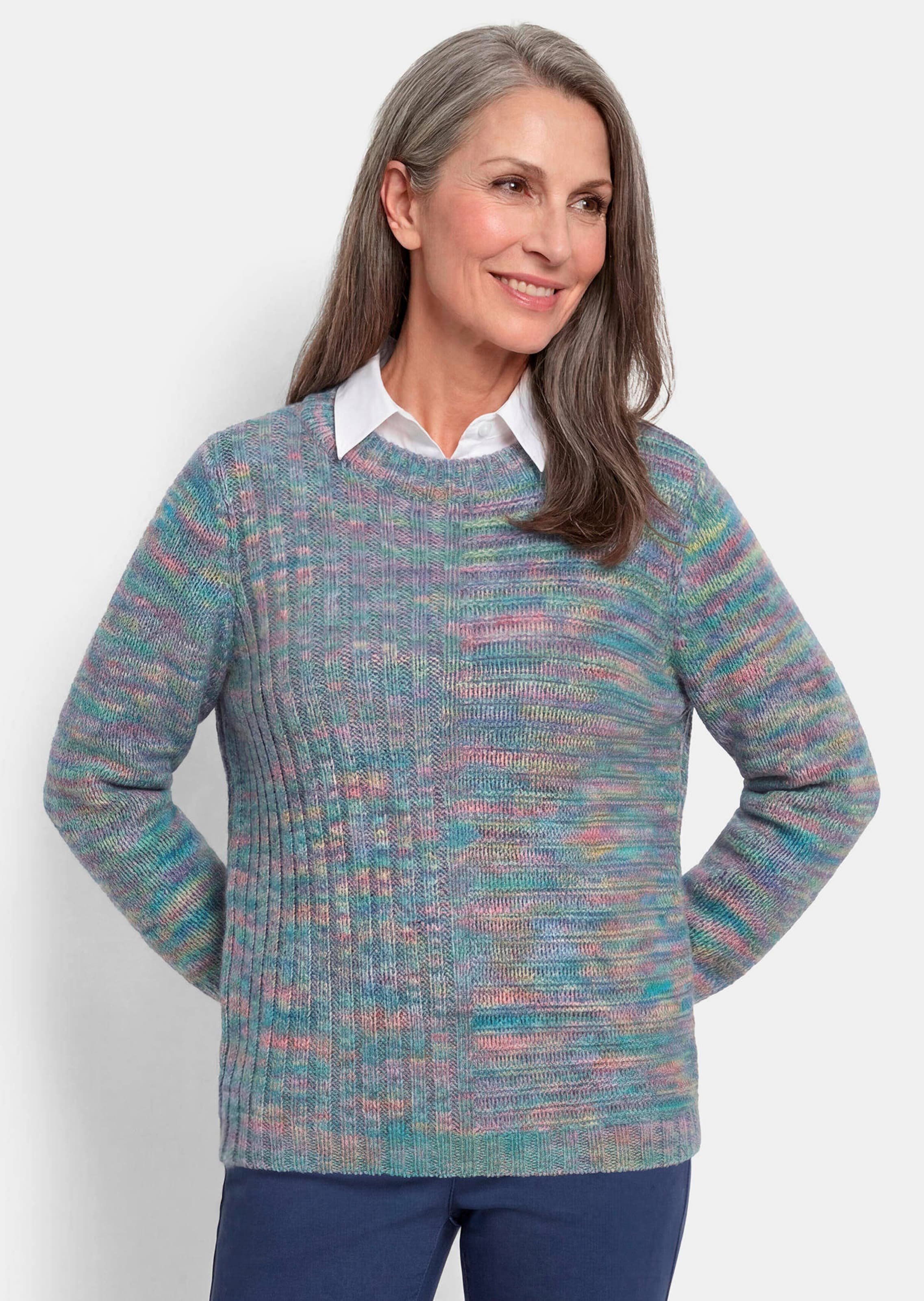 Onderhoudsarme tricot pullover
