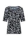 Jersey-Shirt mit Blumenmuster thumbnail 6