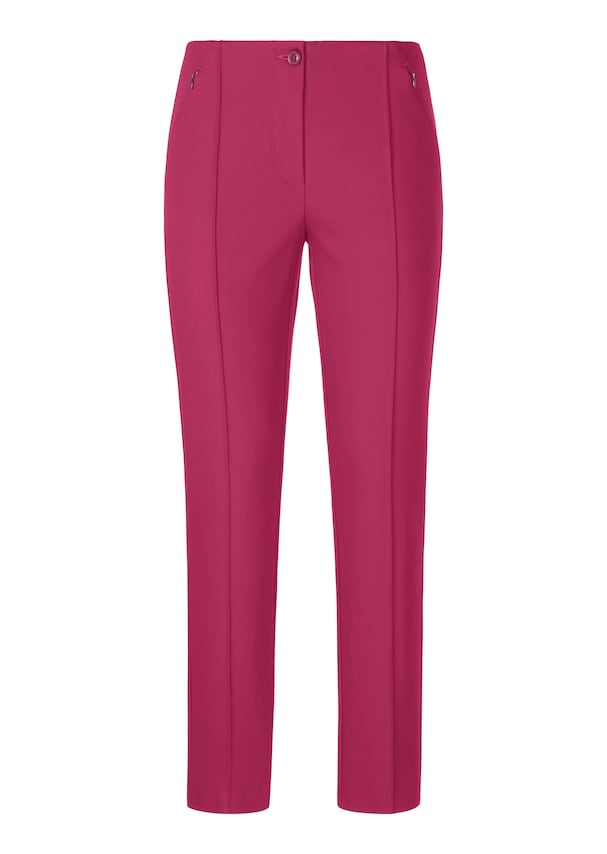 Skinny fit stretch trousers with piping 5