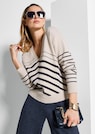 Sportiver Strickpullover mit Streifenmuster thumbnail 7