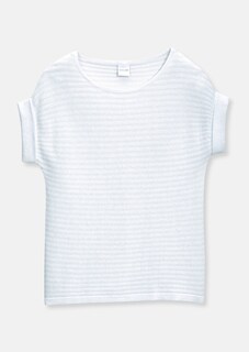 Rippstrickpullover mit U-Boot-Ausschnitt thumbnail 6