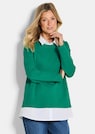 Sweatshirt in 2-in-1-Optik thumbnail 1