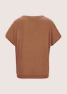 Relaxed summer top in a mixed-material design thumbnail 8