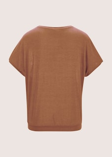 Relaxed summer top in a mixed-material design thumbnail 8