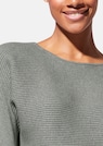 Round neck jumper with batwing sleeves thumbnail 5