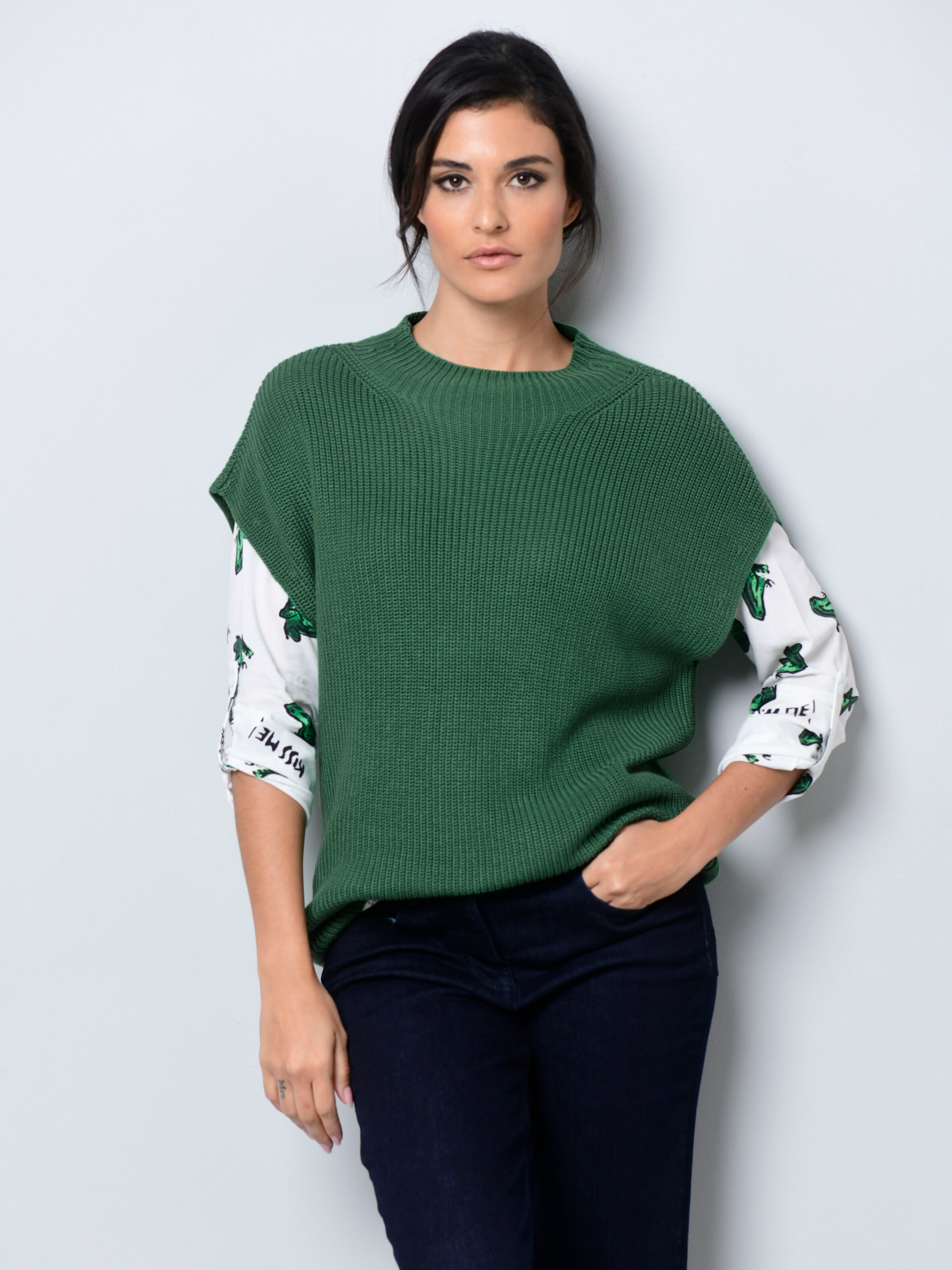 Pullunder in Oversized Form 3