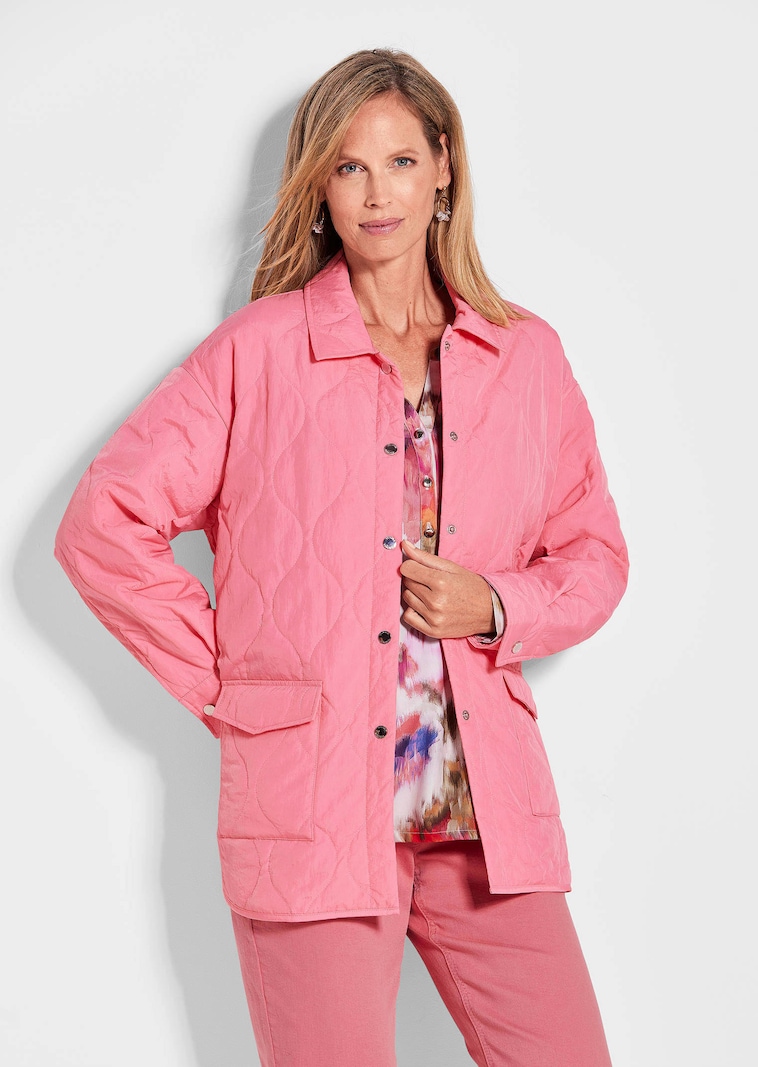 Hemdjacke in Stepp-Optik